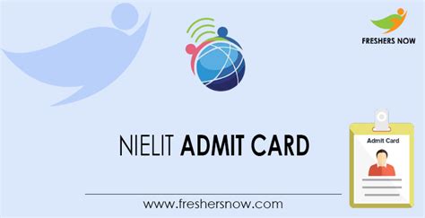 NIELIT Admit Card 2022 | Sr. Programmer, Assistant Programmer Exam