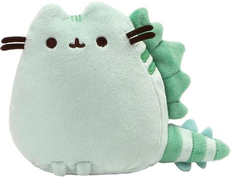 Gund Pusheen Pusheenosaurus Dinosaur Cat Plush 6" Stuffed Animal, Green, Animals - Amazon Canada