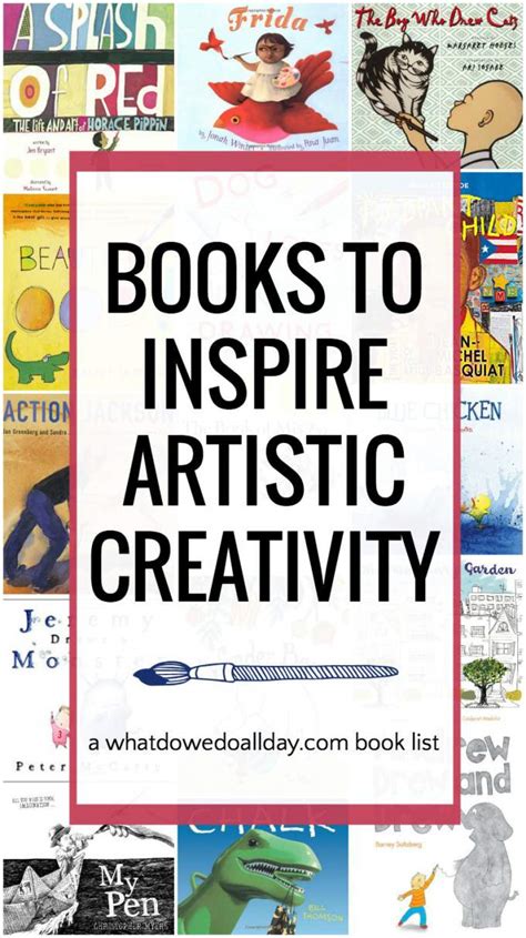 23 Picture Books to Inspire Artistic Creativity