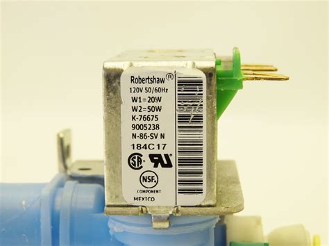 RobertShaw Dual Water Icemaker Smart Valve Ice Maker 120V K-76675 9005238 | eBay