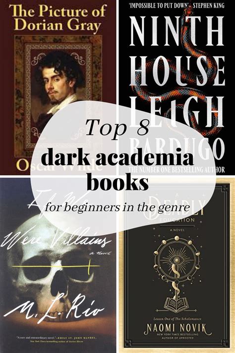 8 Dark Academia Books to Start Out in the Genre in 2021 | Dark books, Dark academia books ...