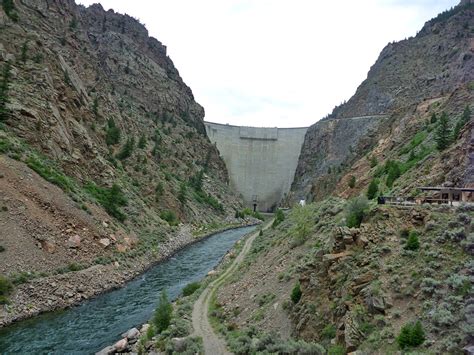 Morrow Point Dam: Curecanti National Recreation Area, Colorado