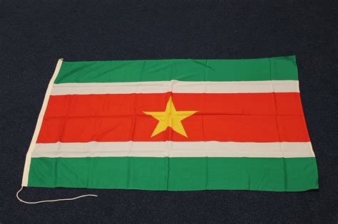 Vlag van Suriname ~ Vlaggenkoning.nl