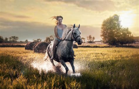 Girls Riding Horse Wallpapers - Wallpaper Cave