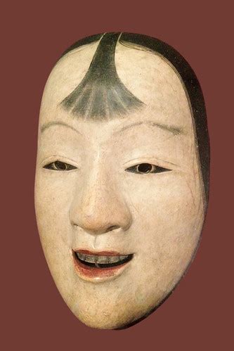 Masque de théâtre Nô (musée Guimet) | Kasshiki (adolescent) … | Flickr