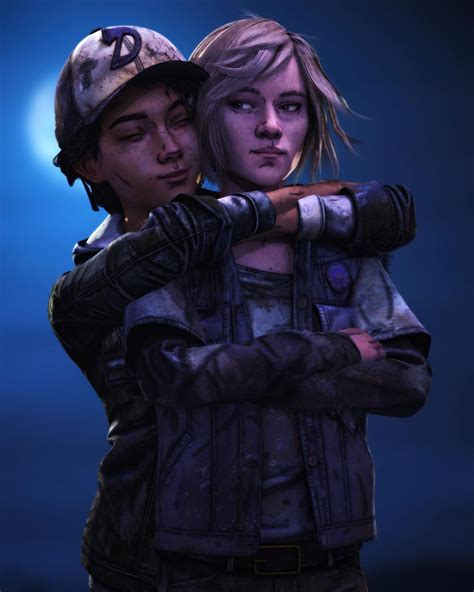 Clementine/Violet Render! Wanted to work on another render with these two, so figured it’d be ...