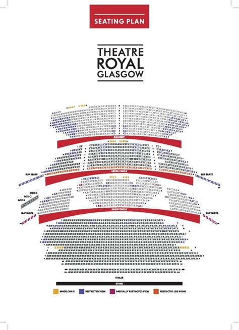 Theatre Royal Glasgow Seating Plan