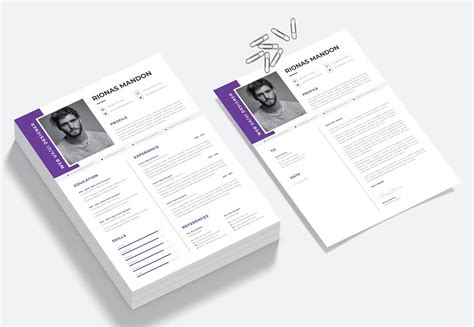 Professional Resume Template AI, EPS, DOCX Resume Structure, Resume Words, Modern Resume ...