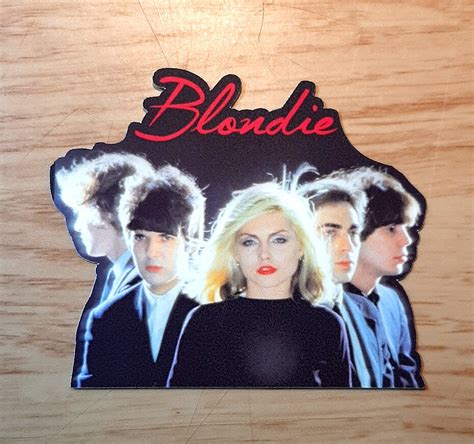 Blondie stickers glossy vinyl stickers laptop stickers | Etsy