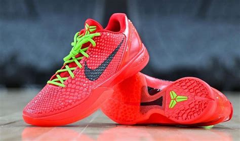 The Nike Kobe 6 Protro "Reverse Grinch" Releases Tomorrow · JustFreshKicks