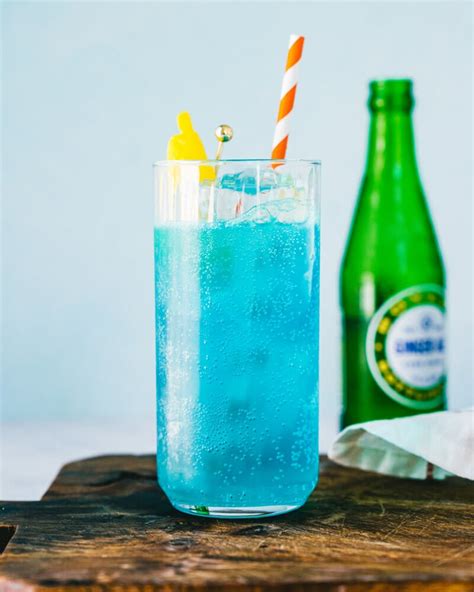 Blue Long Island Iced Tea – A Couple Cooks