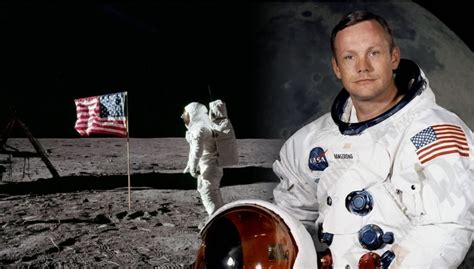 El primer hombre en pisar la Luna, Neil Armstrong