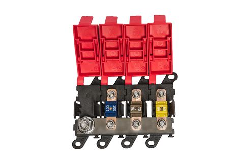 Bussmann Modular Fuse Holders - 3 x Midi Fuse Holder + Input Module + Busbar | Offroad Living