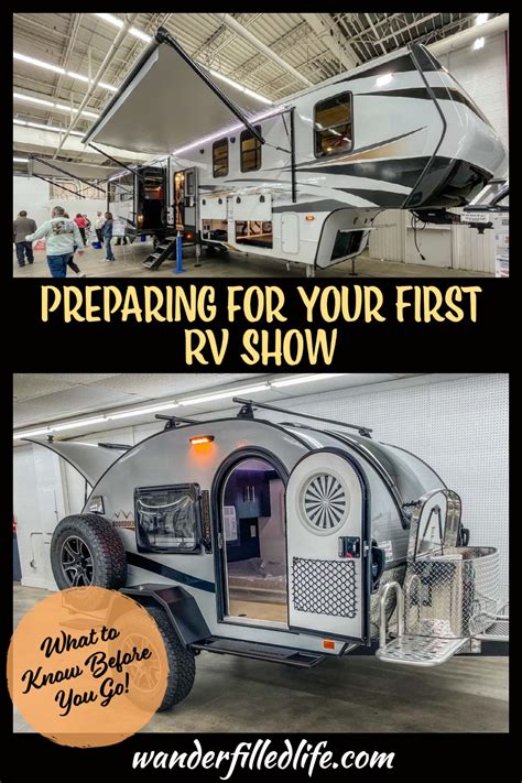 How to Make the Most Out of an RV Show - Our Wander-Filled Life