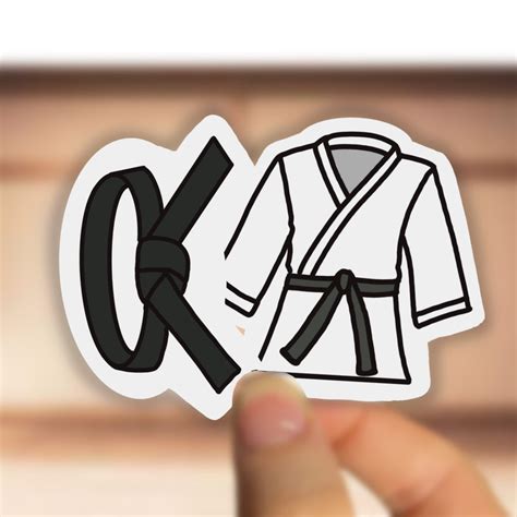 Karate Sticker Pack - Etsy