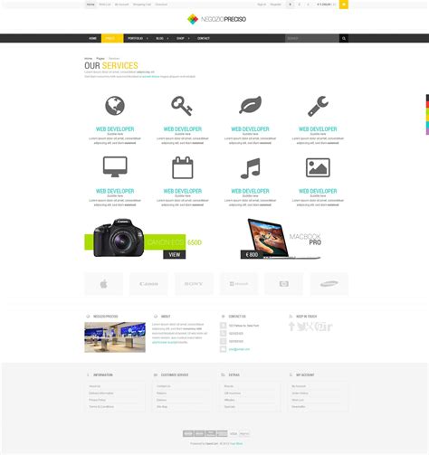 Preciso - Responsive Bootstrap eCommerce Template | Ecommerce template ...