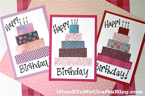 Paper Scrap Birthday Cards