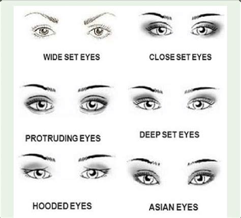 Different Types Of Eye Shapes