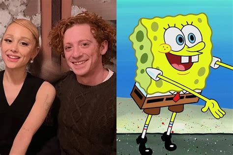 Wife of SpongeBob voice actor clarifies he’s NOT dating Ariana Grande – after fans confused him ...