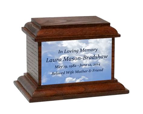 Clouds Cremation Keepsake Urn - In The Light Urns