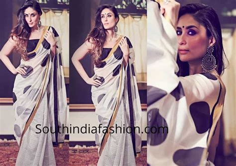 Kareena Kapoor in Masaba saree at a Diwali party! – South India Fashion