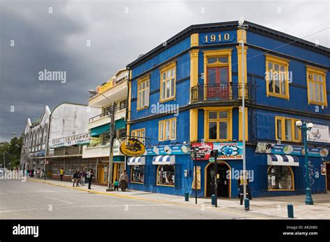 Valdivia Chile Old part of city Stock Photo - Alamy