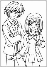 Manga To color For Kids  Various Coloring Pages sketch template