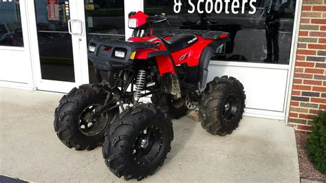 Polaris Sportsman 90 ATV - Monster, Custom Built, One-of-a-Kind (Front View) | Redline Racing, LLC