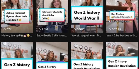 ‘Gen Z Teaches History’ Is a Viral TikTok Series That Mixes Learning ...