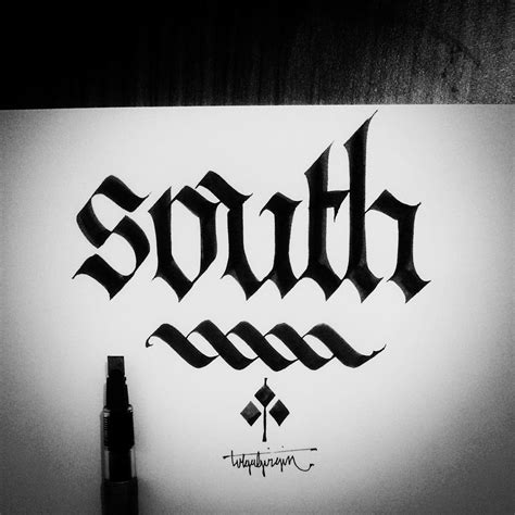 Gothic Calligraphy&Lettering on Behance