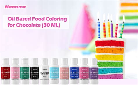 Amazon.com : Oil Based Food Coloring for Chocolate - 30 Milliliters Upgraded Purple Oil Food ...