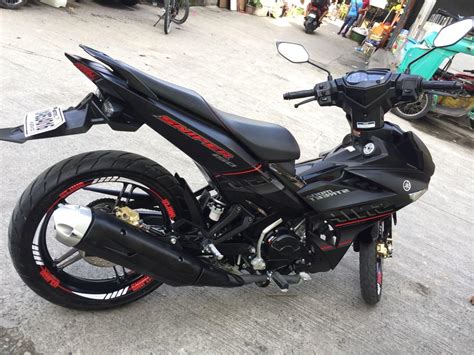 Sniper 150 matte black 2018 acquired, Motorbikes on Carousell