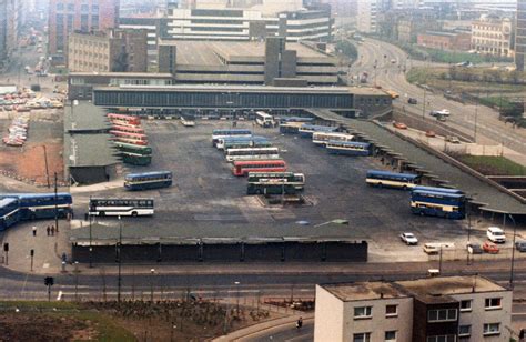 Buchanan Bus Station - March 1982 | Glasgow architecture, Glasgow scotland, Glasgow pubs