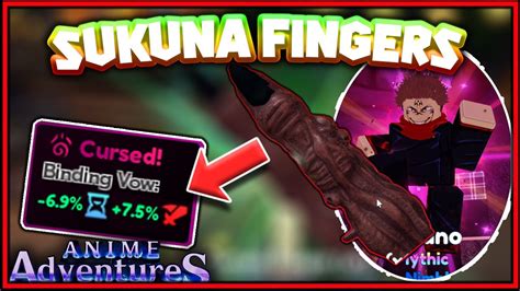 (GUIDE) HOW TO GET SUKUNA FINGERS - GET OP CURSED TRAITS! | Anime ...