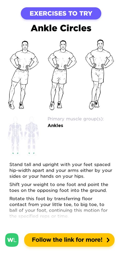 Ankle Circles / Rotations / Rolls – WorkoutLabs Exercise Guide