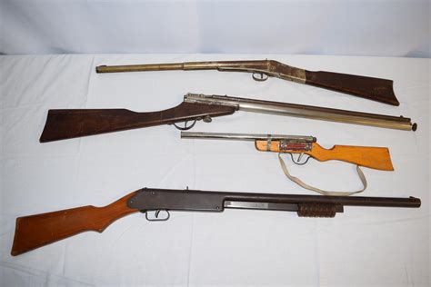 Sold Price: Lot of Vintage Daisy BB Guns - Invalid date EST