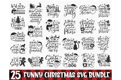 Funny Christmas SVG Bundle, Christmas SVG, (1020587)