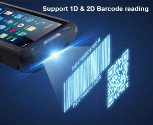 Android Handheld PDA Barcode Scanner with NFC Reader - China Android Handheld PDA and Handheld ...