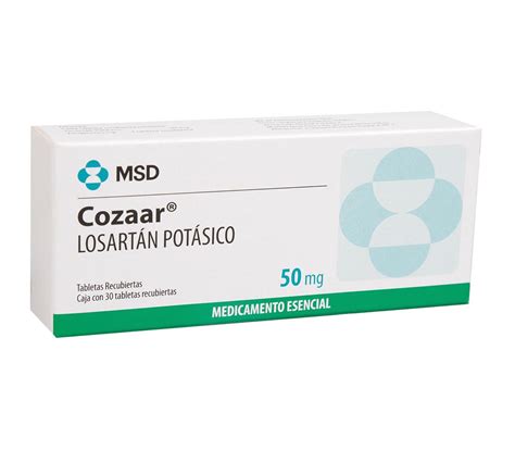 Cozaar 50Mg Tabletas - FarmaciaRD