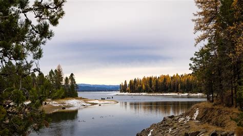 Lake Cascade as the weather transitions from Fall to Winter. 11/5/22 ...