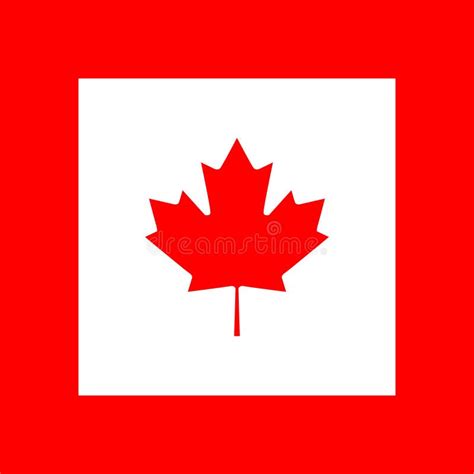 Canadian Flag Geometric Stock Illustrations – 319 Canadian Flag ...