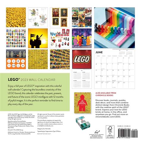 2023 LEGO Wall Calendar 5007620 – $14.99