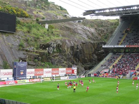 Since we're doing funky stadiums, here's Portugal's Braga Stadium used in Euro 2004 : sports