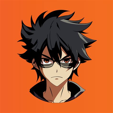 Angry Anime Character Vector Illustration 24321370 Vector Art at Vecteezy