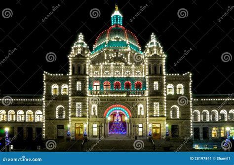 The Parliament Building in Victoria Stock Image - Image of pacific ...