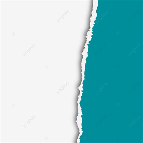 New And White Torn Paper Effect Background, Torn Papper, Torn, Tear PNG and Vector with ...