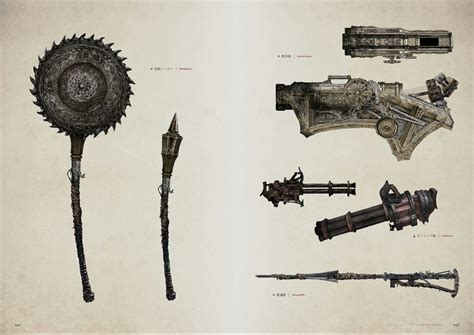 Bloodborne Concept Art - Weapon Concept Art | Bloodborne art ...