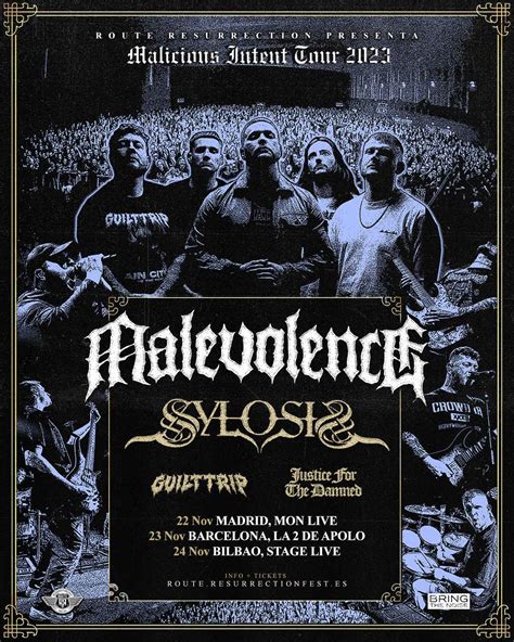 Malevolence, de gira por España junto a Sylosis – MetalBizarre.com