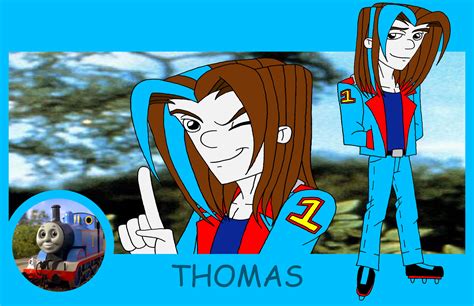 Human Thomas: Thomas by SUP-FAN on DeviantArt