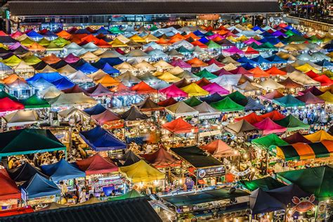 Night Market in Bangkok, Thailand | taken at Esplanade, Bang… | Flickr